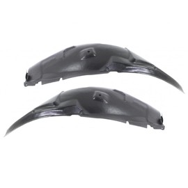 For Ford Mustang 2010-2014 Fender Liner Driver and Passenger Side Pair | Front | Forward | PP Plastic | CAPA | FO1248141, FO1248141C, FO1249141, FO1249141C | 191275156230, AR3Z16103A, 191275156254