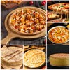 CLIVIA 12"x14" Perforated Pizza Peel with 45" Four Segment Detachable