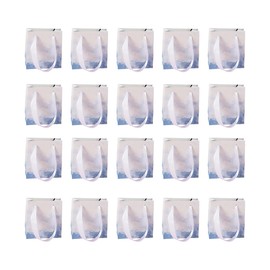 AIMALL 20-Piece Set Cloud-Themed Jewelry Display Boxes for Earrings, Necklaces, Rings, Bracelets, Versatile Blue Cardboard, Various Sizes (Small, Medium, Large)