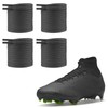 UamGlsob 2 Pairs 4mm Flat Football Boot Laces, Thin Shoelaces