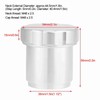 Aluminum Alloy Weld On Oil Tank Filler Neck with Cap