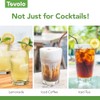 Tovolo Perfect Cube - Juego de 2 charolas para hielo,