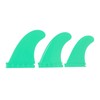 3Pcs Surfboard Fins PVC Thruster Fins Surfing Board Accessories for