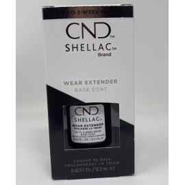 CND Shellac UV Wear Extender Smoothing Base Coat .42 oz / 12.5ml