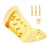 Mandolin Tailpiece Golden 8-String Screws Triangular Parts Musical Instrument Accessories