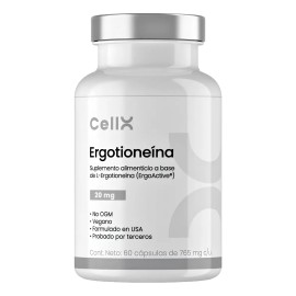 Cellx Ergotionenanadquercetina Y Ms 60 Cpsulas Veganas                                                                                                
