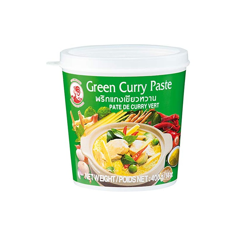 Cock Brand - Thai Green Curry Paste - 14 Oz