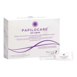 Papilocare Gel Vaginal Tratamiento Vph 21 Tubos Monodosis