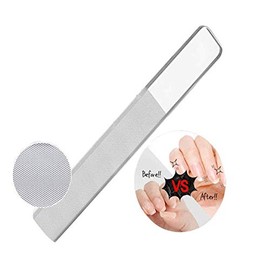 Premium Crystal Polish Glass Nail Files Manicure Set, Upgrade Nail Buffers, Nano Glass Nail Shiner, Professional Pedicure Files - Best Glass Nail File