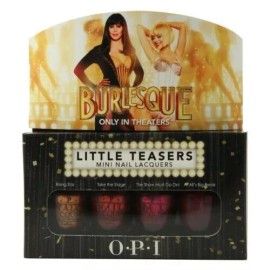 OPI Burlesque - Little Teasers - The Show Must Go On 4 Mini Nail Polish 0.125 oz