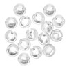 IMIKEYA Beaded Chain Stops 25pcs Clear Blind Shade Bead Chain
