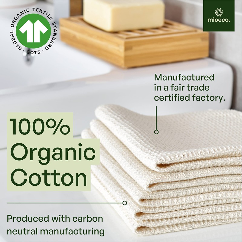 20 Pack Reusable Paper Towels Washable - Nature Friendly -