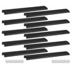 Ndjiloik Pack of 10 Hidden Door Handles, Cabinet Handles, Furniture