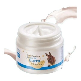 Crema Facial Aclaradora Leche De Burra Natural Skin 2 Pzas Normal A Seca Día/noche