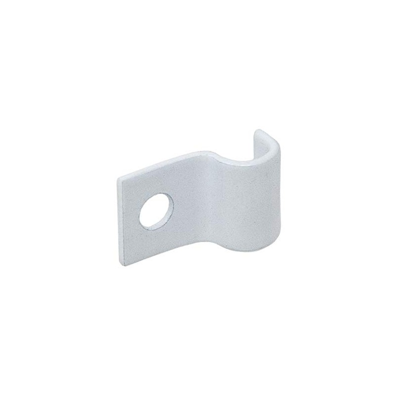 White Gridwall Mount Brackets, Economical Grid Panel Flush Mounting Clips