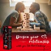 Valentines Gifts Super Fun Couples Wooden Tumble Tower Game for