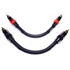 CESS-163-4i Low Noise 12 Gauge Premium RCA Audio Line Patch