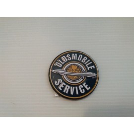OLDSMOBILE SERVICE LOGO METAL FRIDGE MAGNET