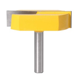 Woodworking Router Cutter, Floor Cleaning Router Bit for Planning, 8X57MM, YG6 Alloy Carbon Steel, Planing Router Bit Set for Floor Surface Woodworking Tool