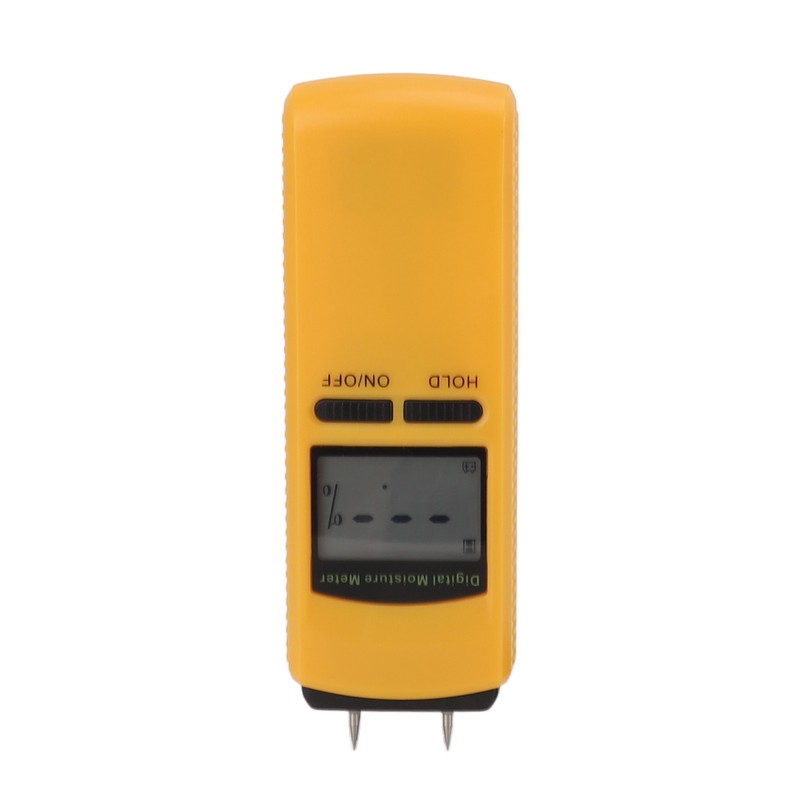 Wood Moisture Meter Portable Digital Damp Detector LCD Display Moisture