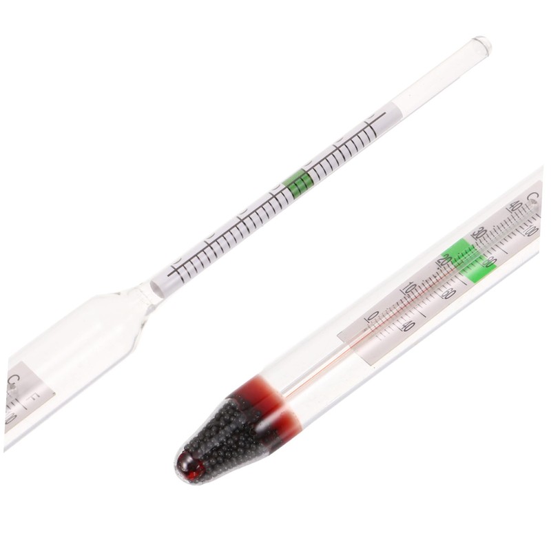 BESPORTBLE 1set High Precision Hydrometer for Aquariums Accurate Glass Salimeter