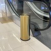 7.92 gallon/30L Gold Kitchen Trash Can with Swing Lid, Tall,