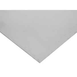 OnlineMetals 316 Stainless Steel Sheet, Unpolished (Mill) Finish, Annealed, ASTM A240, 0.024" Thickness, 16 Gauge, 12" Width, 12" Length