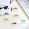 KRODI Smartphone Ring, Transparent, Clear, Thin, Stylish, Butterfly Shape, Ring