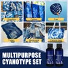 JAOJAO Cyanotype Solution, Cyanotype Sensitizer Kit Sun Printing Kit Blooming