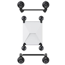 Kit de Mount para Starlink Mini para Coche, Kit de Montaje con Ventosa para Starlink Mini para Ventana y Techo Corredizo de Coche, Base para Starlink Mini, Mini Soporte para Starlink Mini (Tipo 2)