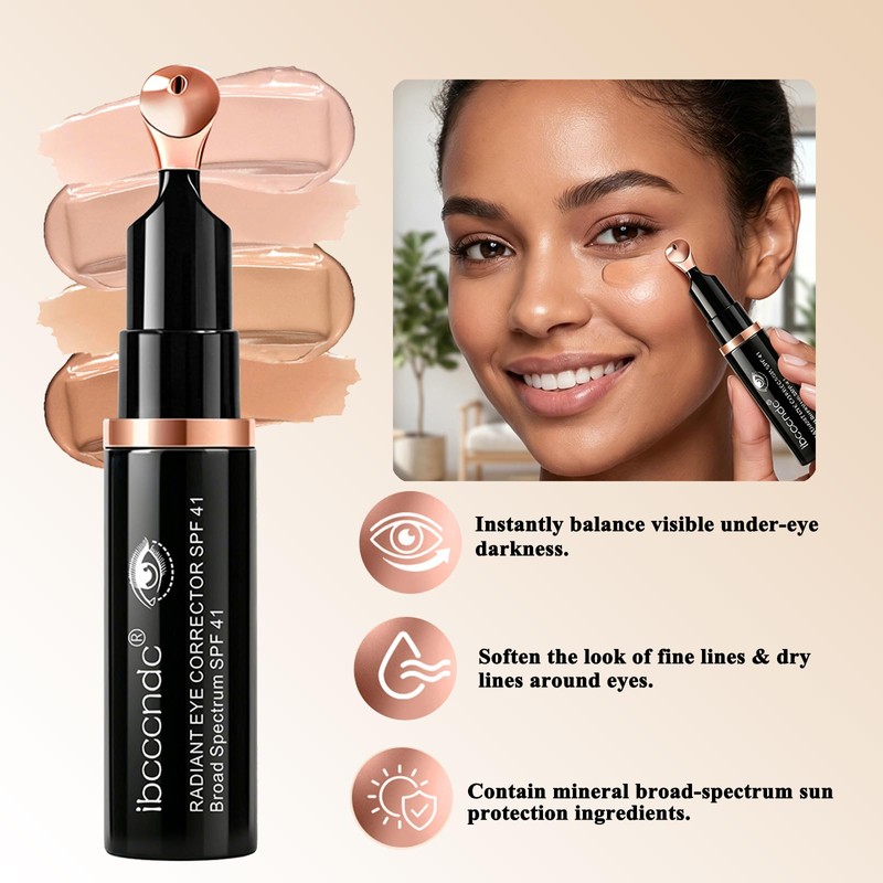 Under Eye Concealer for Dark Circles Puffiness and Fine Lines,