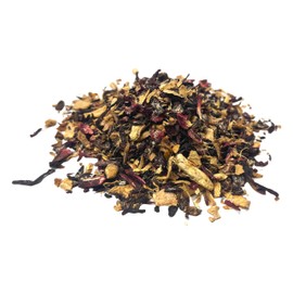 Summer Bliss Herbal Infusion Tea Hibiscus Ginger Pineapple Sweet Orange Aroma (70g) Invigorating Aroma