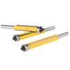 Gasea 3pcs 8mm Shank Top Bearing Flush Trim Router Bits