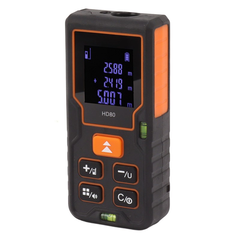 Laser Distance Meter High Accuracy Portable Handheld Rangefinder for Engineering