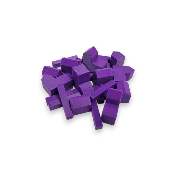 Generic Replacement Pieces for Settlers of Catan Board Game -