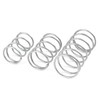 Qrity 10Pcs Coil Extended Compressed Spring, Compressed Springs, Stainless Steel