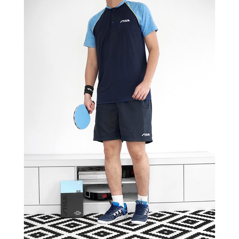 STIGA Table Tennis Bat Pro WRB Blue Edition - 3-Star