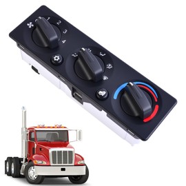 Q21-6119 HVAC A/C Heater Climate Control Module Panel Switch Compatible with Peterbilt Trucks 337 348 389 Temperature Control Module Replaces Q216119 Seaforie
