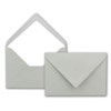 50 x envelopes in light grey - envelopes in DIN