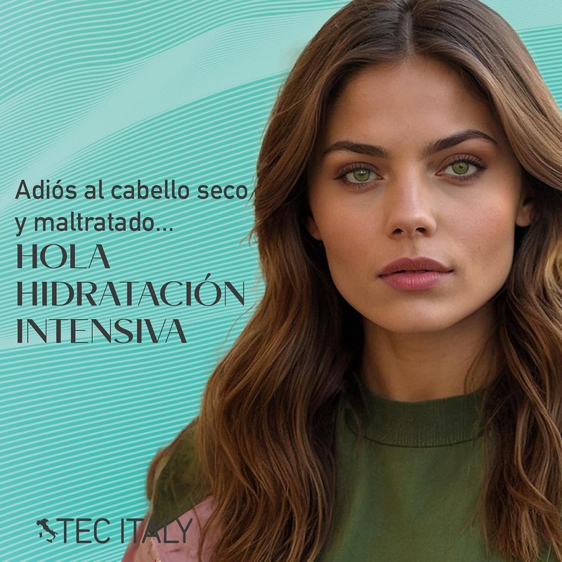 TEC ITALY Totale Shampoo Hidratación Intensiva Brillo Cabello Seco 300