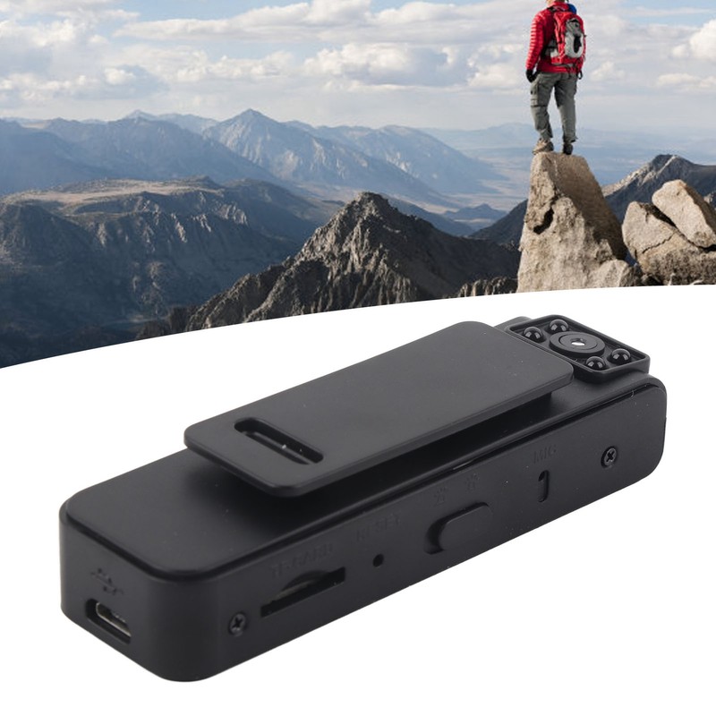 Mini Body Camera 1080P HD Wearable Magnetic Absorption Video Recorder