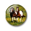 Merchandise for Fans 05 Large Fridge Magnets Horse Design Black