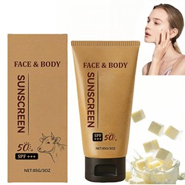 Tallow Sunscreen Spf50,Beef Tallow Sunscreen Spf 50+,Beef Tallow Moisturiser,Spf50 Moisturiser for Face,Sun Screen Spf 50,Non-Greasy Sun Cream,Outdoor Daily Defence,No White Cast,Easy to Carry and Use