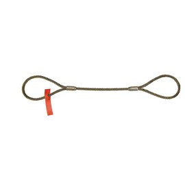 Sling, Wire Rope, 6 Ft L, Vert Cap 1300 lb