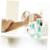 Outanaya 3pcs Vacuum Lotion Bottle Travel Containers for Cosmetics Shampoo