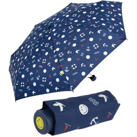 Super Mini Pocket Umbrella Smiley, Smiley Maritime Navy