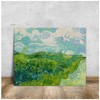 CP CANVASPATH Green Wheat Fields, Auvers by Vincent Van Gogh