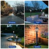 LONEDRUID Dusk to Dawn Outdoor Lamp Post Lights Waterproof Exterior