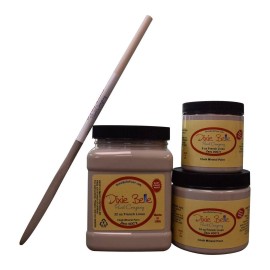 Dixie Belle Paint French Linen  | Dixie Belle Paint | Chalk Mineral Cabinet & Furniture Paint - 4 oz
