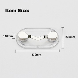 Soportes magnéticos para Gafas, Soporte para Insignia de Etiqueta de Nombre para Ropa, Camisa, Clips para Gafas de Sol para Hombres y Mujeres, Soporte Tipo Broche type2